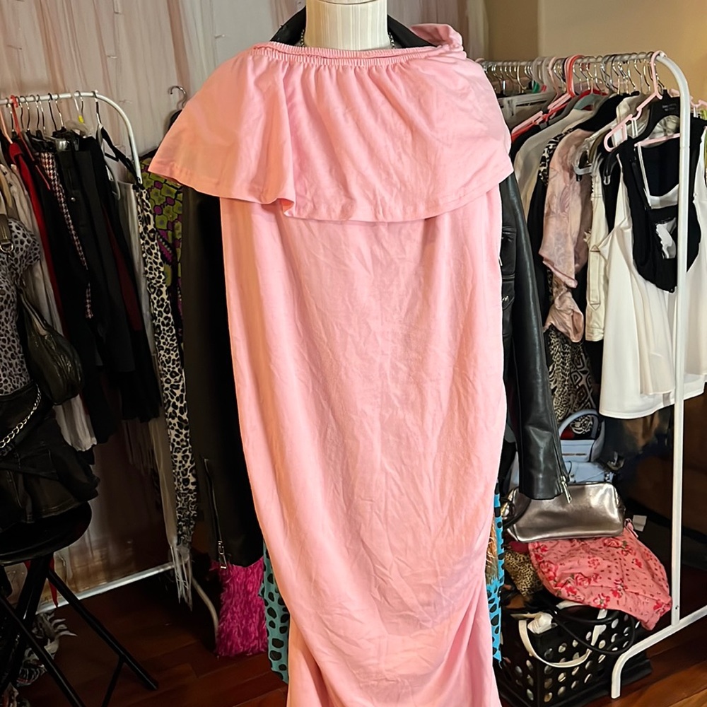 Pink Floral Dress
